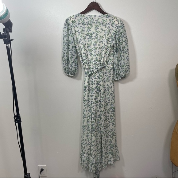 Ganni Tilden Mesh Wrap Dress - Picture 10 of 12